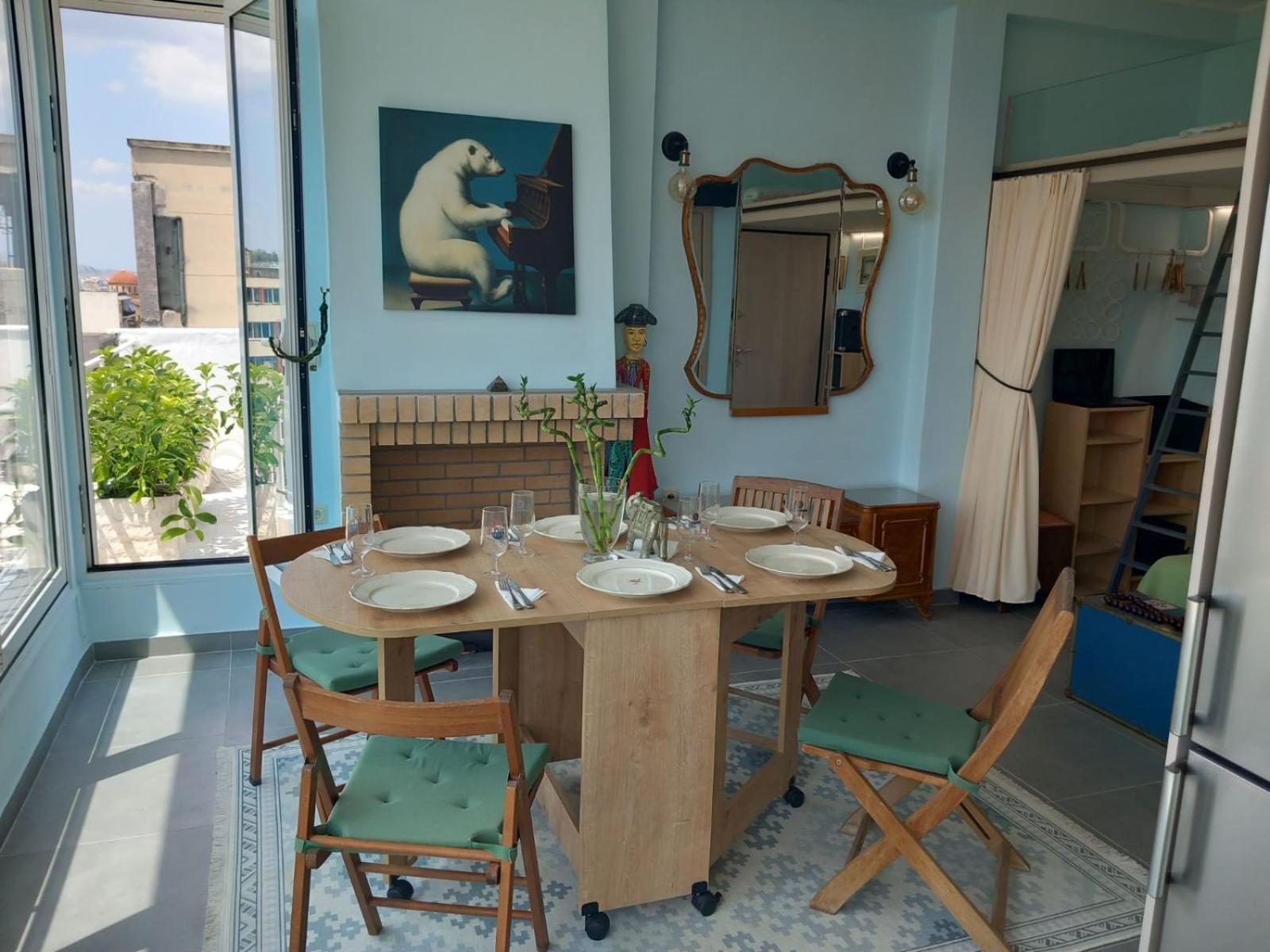 Acropolis Panoramic Studio Athènes Extérieur photo